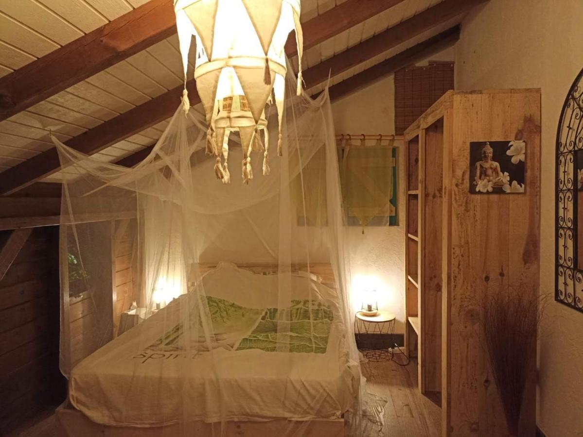 Kaz Creole Aventure Tropicale Insolite, Fibre, Jardin Et Jacuzzi Prives 생프랑수아 외부 사진