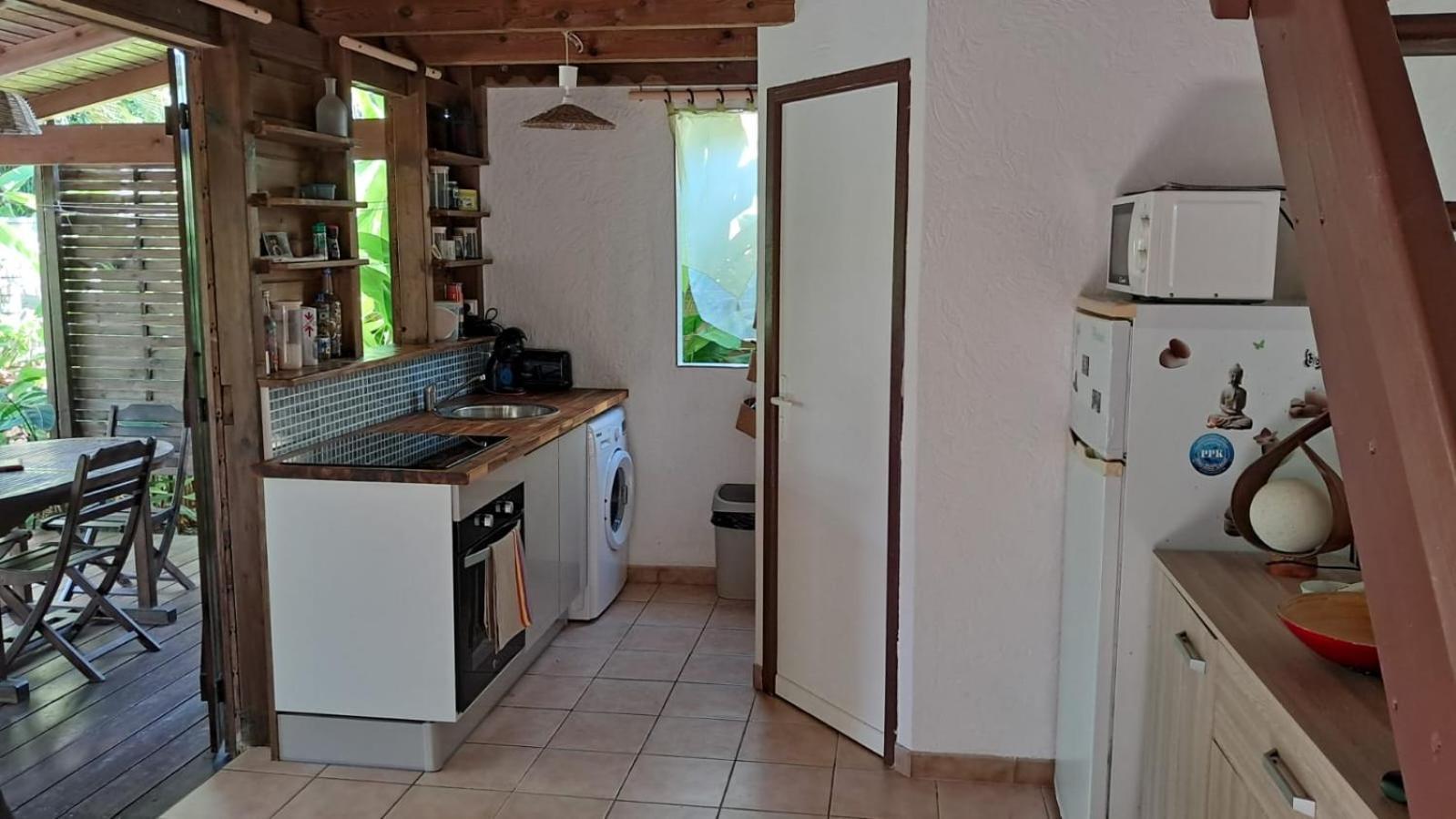 Kaz Creole Aventure Tropicale Insolite, Fibre, Jardin Et Jacuzzi Prives 생프랑수아 외부 사진