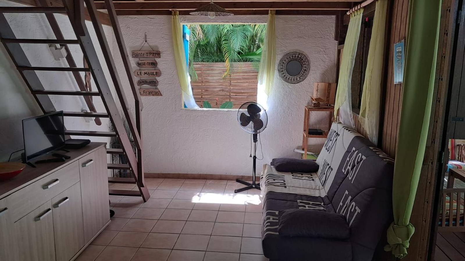 Kaz Creole Aventure Tropicale Insolite, Fibre, Jardin Et Jacuzzi Prives 생프랑수아 외부 사진